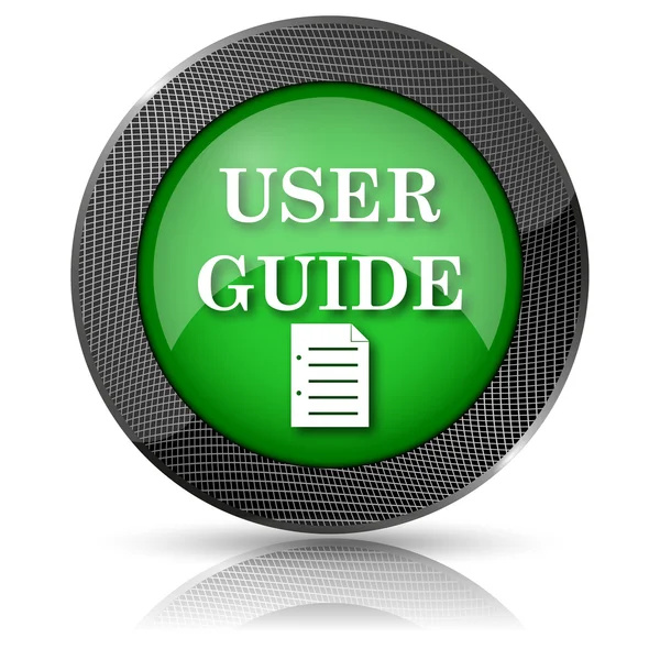 User guide ikonen — Stockfoto