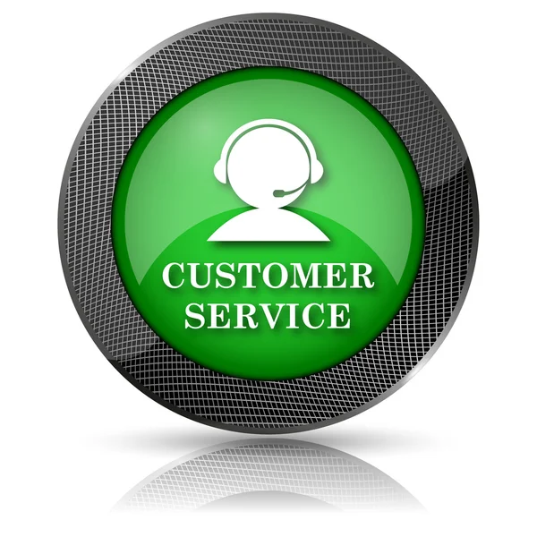 Icona del servizio clienti — Foto Stock