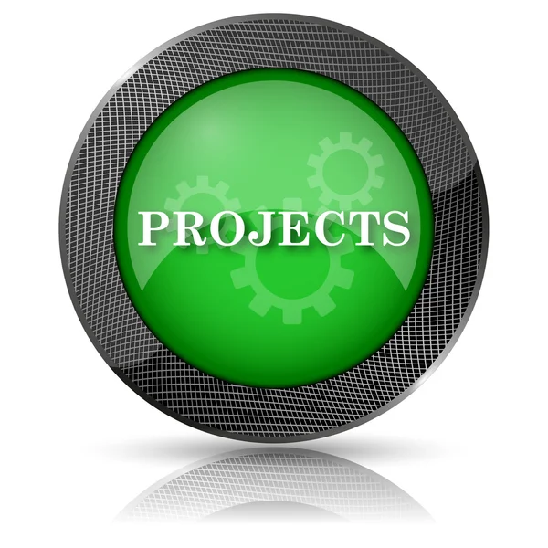 Projects icon — Stock Photo, Image