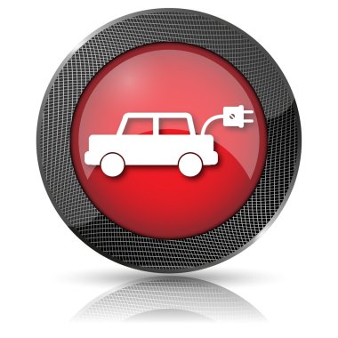 elektrikli araba simgesi