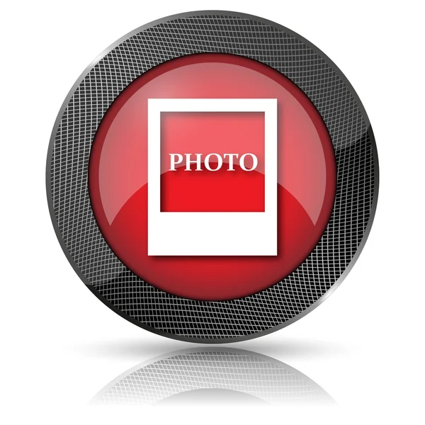 Photo icon — Stock Photo, Image