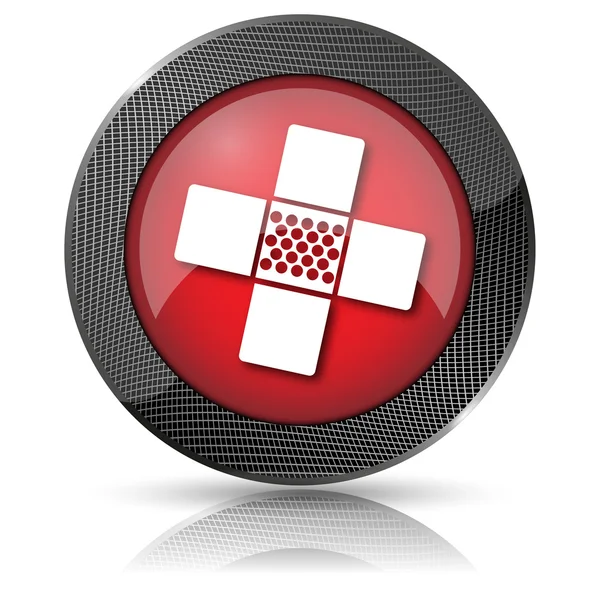 Medical patch icon — Stock Photo, Image