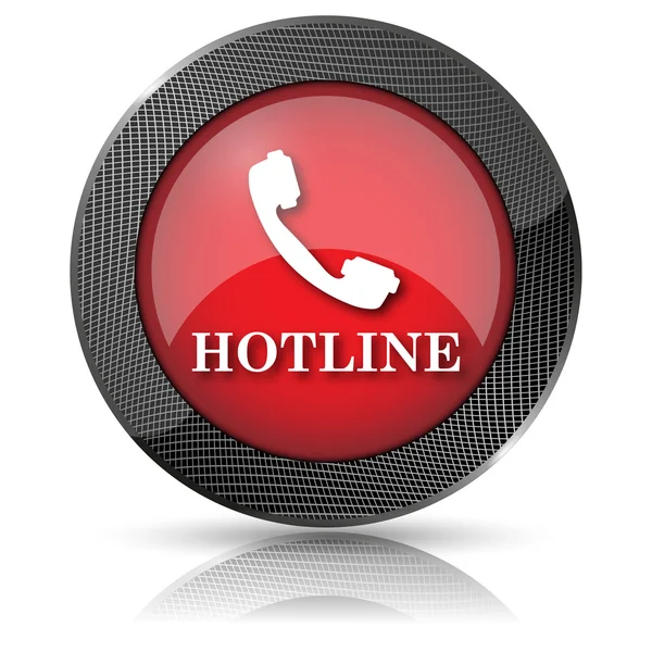 Hotline-Symbol — Stockfoto