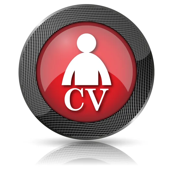 CV-pictogram — Stockfoto