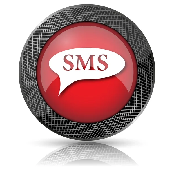 Ícone bolha SMS — Fotografia de Stock