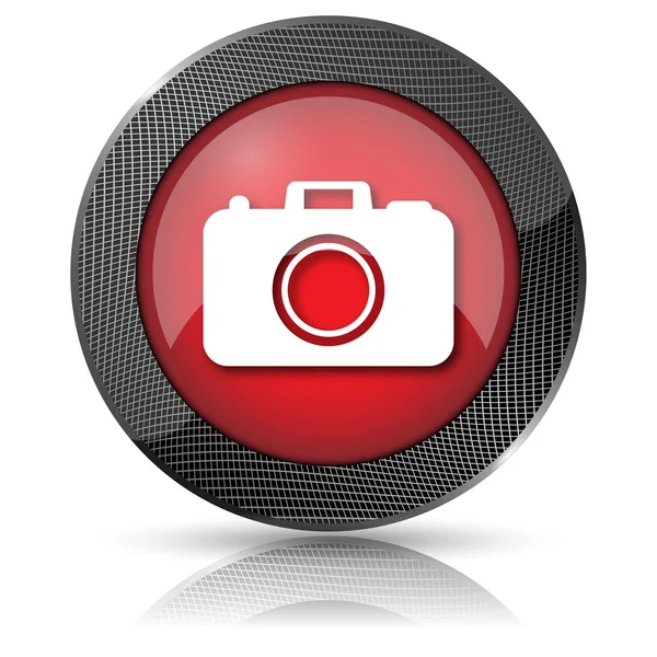 Photo camera icon — Stock Photo, Image