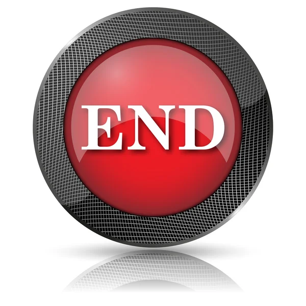 End icon — Stock Photo, Image