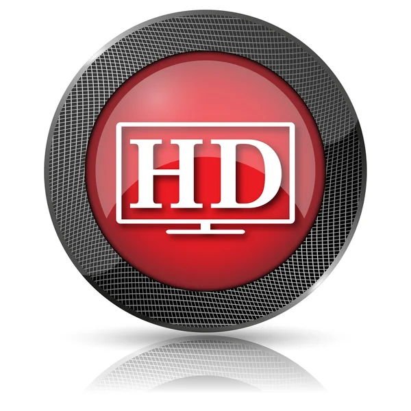 HD-телебачення значок — стокове фото