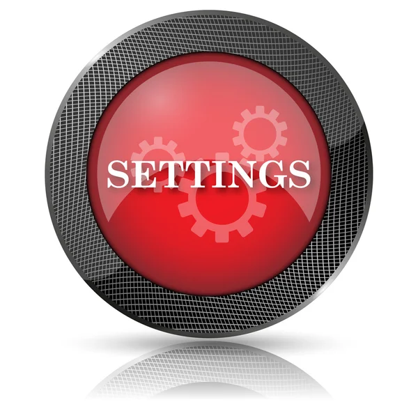 Settings icon — Stock Photo, Image