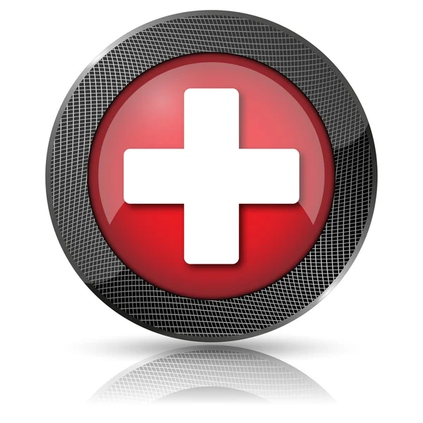 Medical cross icon — Stock Photo, Image