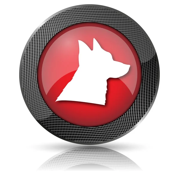 Hond pictogram — Stockfoto