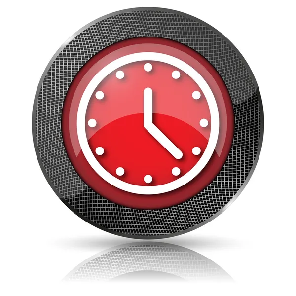 Clock icon — Stock Photo, Image