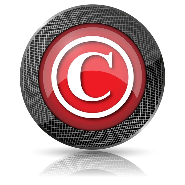 Copyright icon — Stock Photo, Image