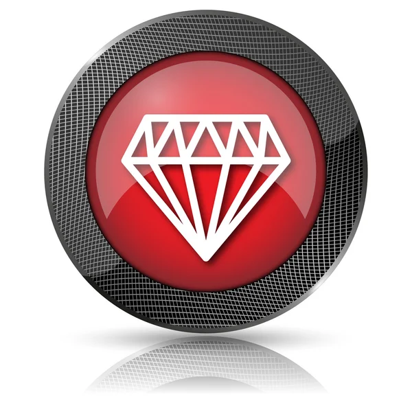 Diamond icon — Stock Photo, Image