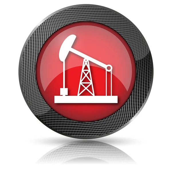 Oil pump icon — Stock Photo, Image