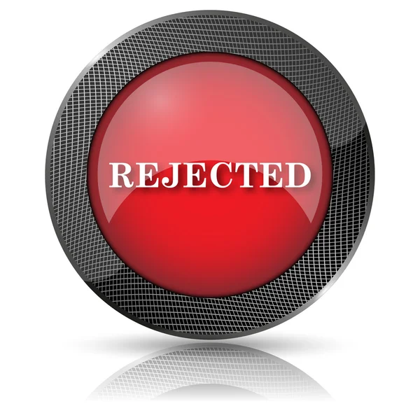 Rejected icon — Stock Photo, Image