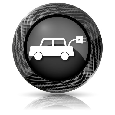 elektrikli araba simgesi