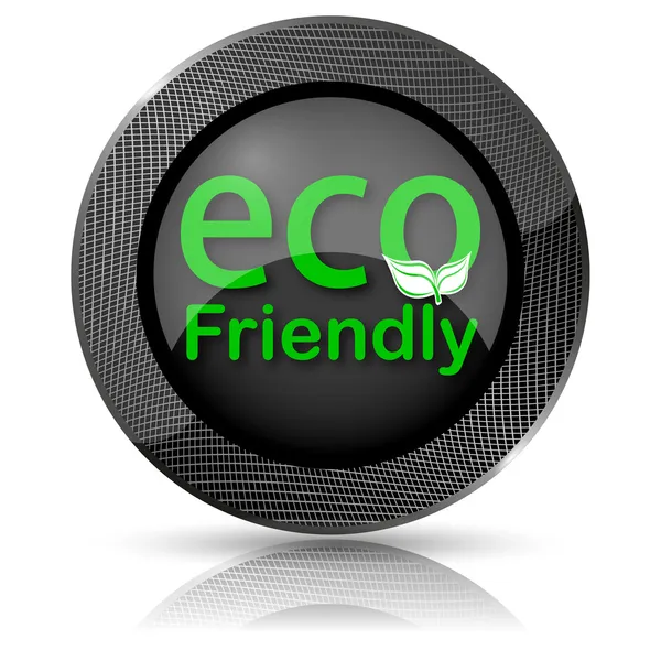 Eco friendly ikonen — Stockfoto