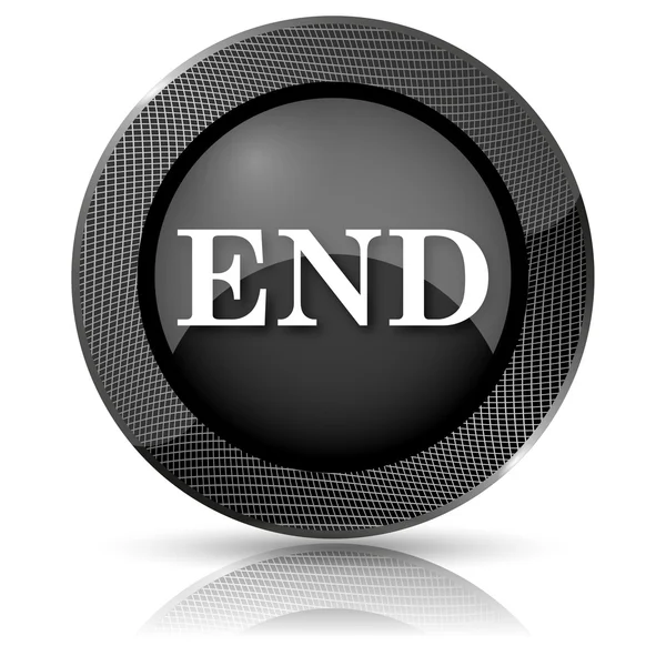 End icon — Stock Photo, Image