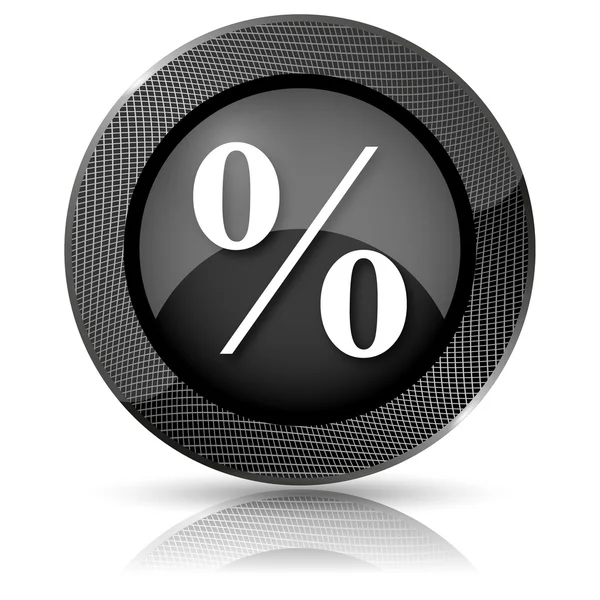 Percentage pictogram — Stockfoto