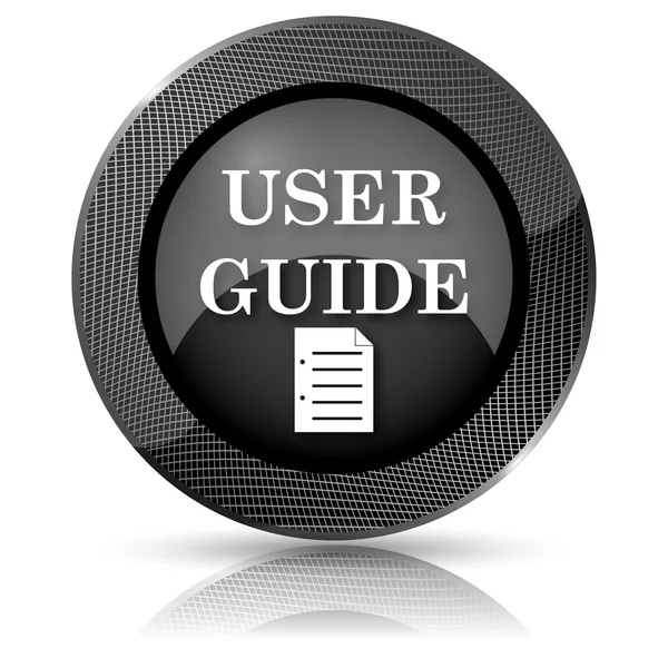 User guide icon — Stock Photo, Image