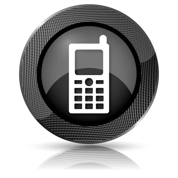 Mobile phone icon — Stock Photo, Image