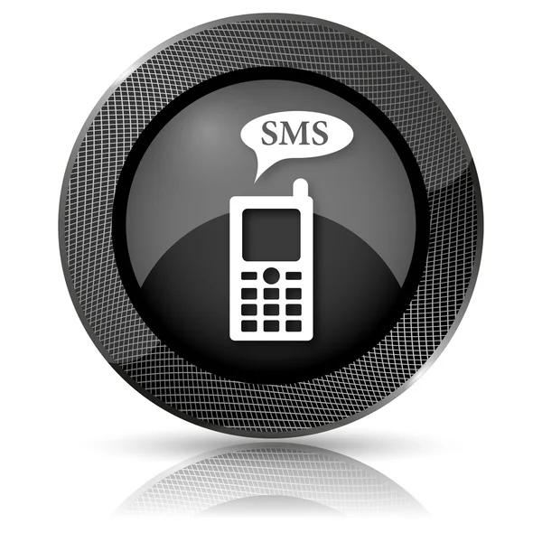 SMS значок — стокове фото