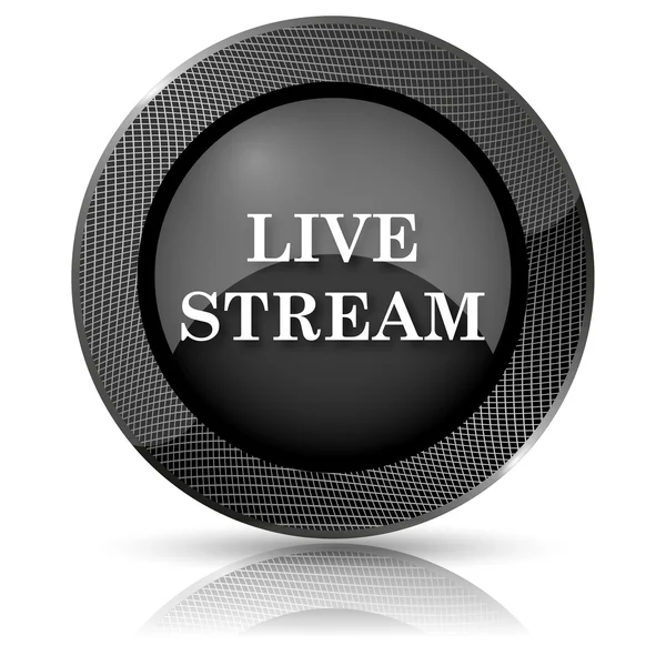 Live stream pictogram — Stockfoto