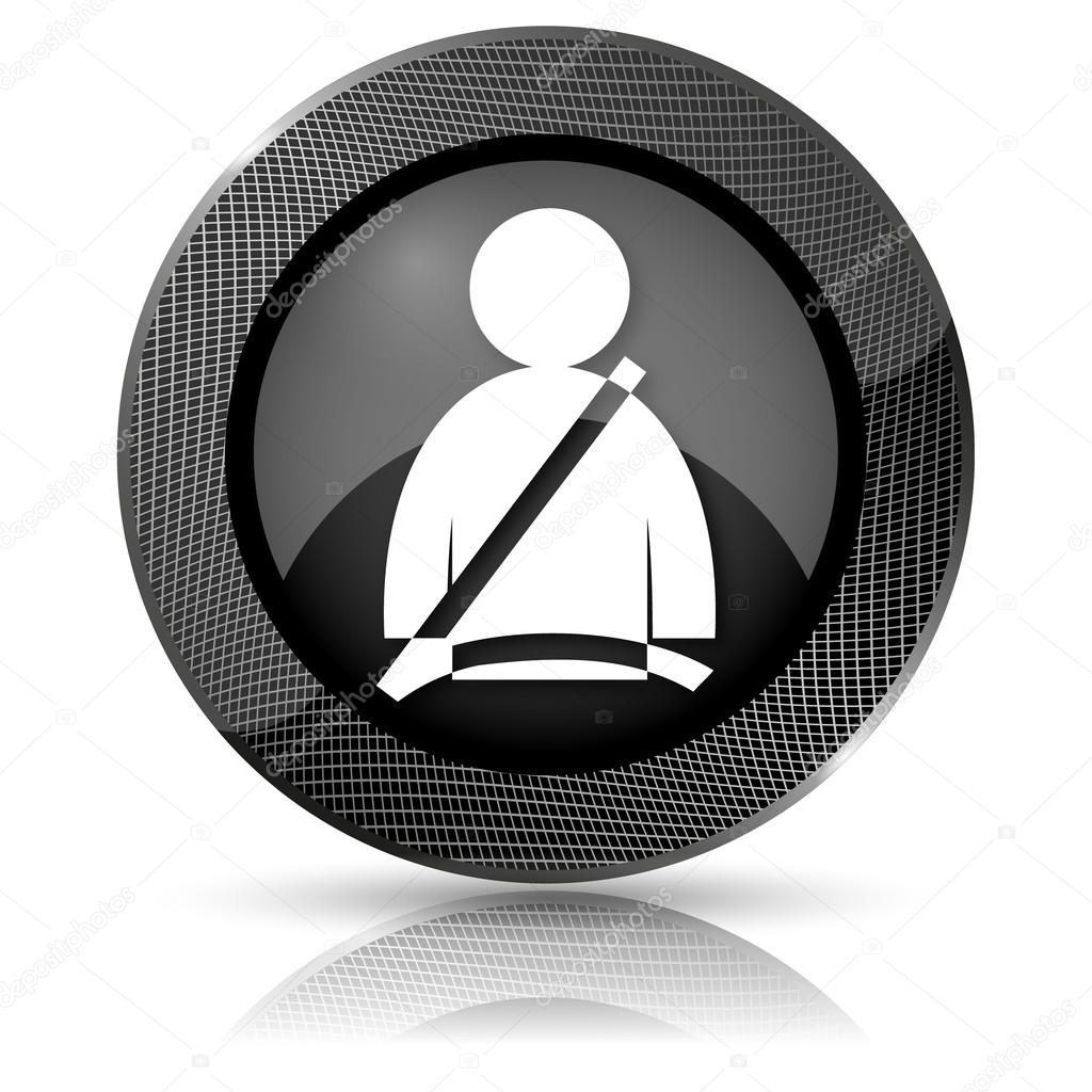 Safety belt icon