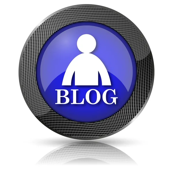 Blog icon — Stock Photo, Image