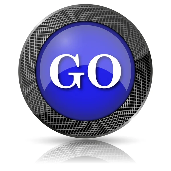 GO icon — Stock Photo, Image