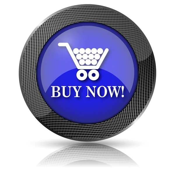 Buy now shopping cart icon — Stock Photo, Image