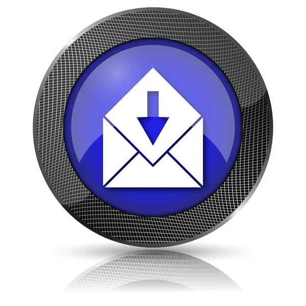 Ontvangen e-mailpictogram — Stockfoto