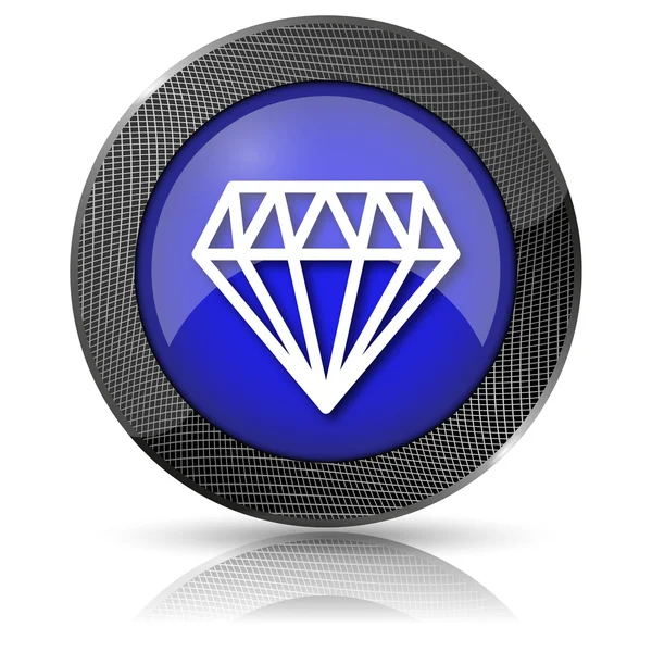 Diamond icon — Stock Photo, Image