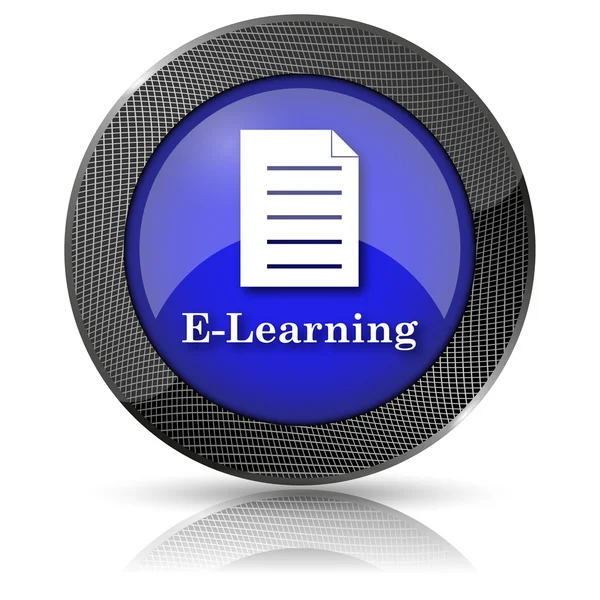 E-learning icon — Stock Photo, Image