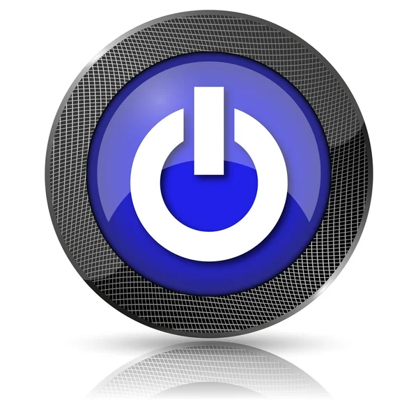 Power button icon — Stock Photo, Image