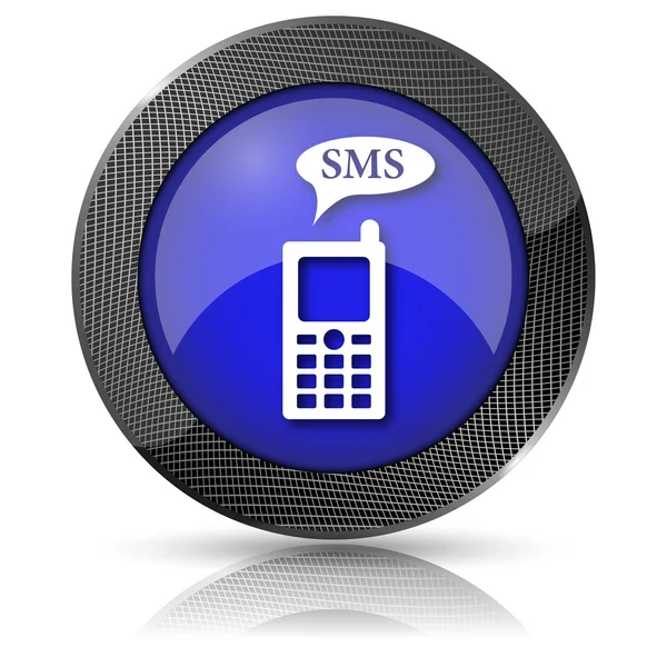 Ícone sms — Fotografia de Stock