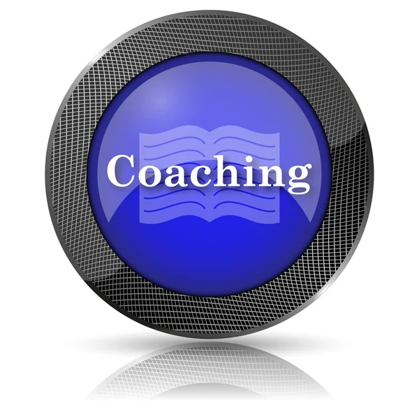 Ícone de coaching — Fotografia de Stock