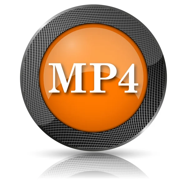 Icona mp4 — Foto Stock