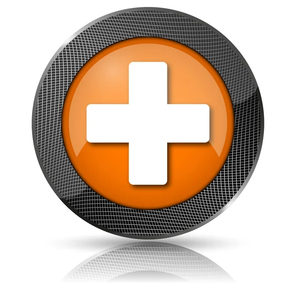 Medische Kruis pictogram — Stockfoto