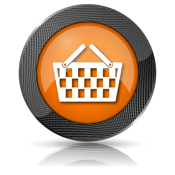 Shopping basket icon — Stock Photo, Image