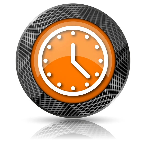 Clock icon — Stock Photo, Image