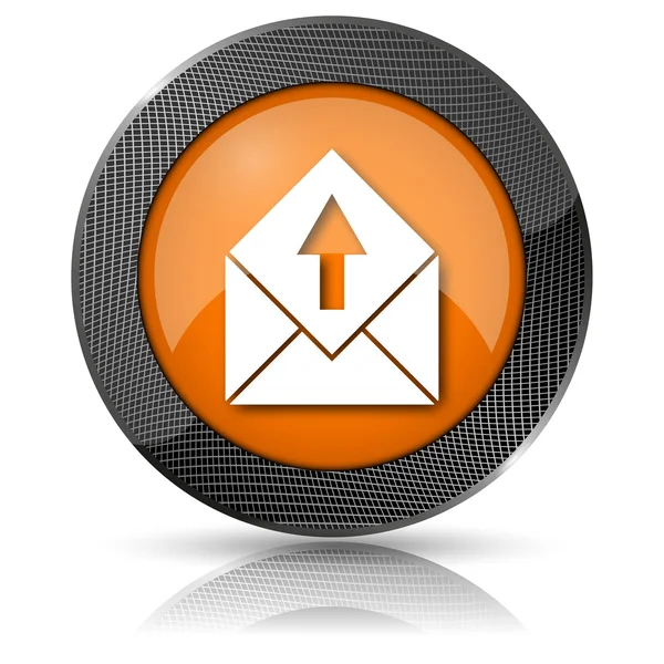 Enviar ícone de e-mail — Fotografia de Stock
