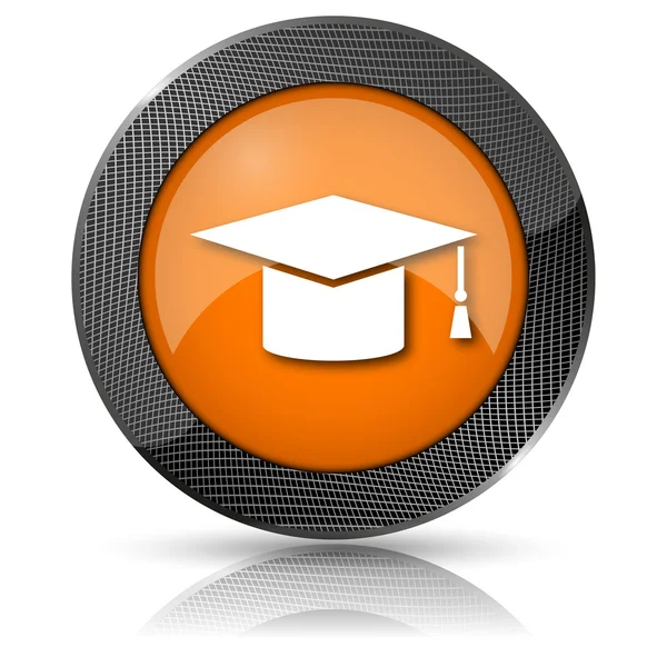 Graduation icon — Stock Photo, Image