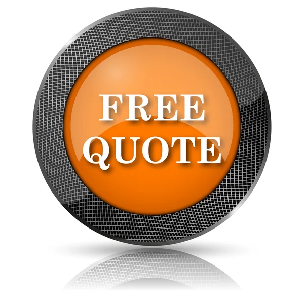 Free quote icon — Stock Photo, Image