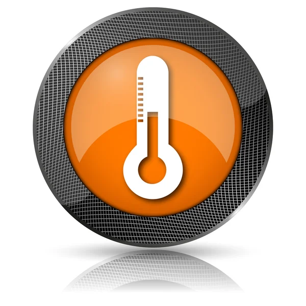 Thermometer pictogram — Stockfoto