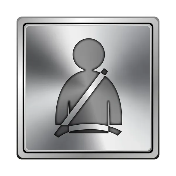 Veiligheidsgordel pictogram — Stockfoto