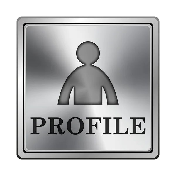 Ikona profil — Zdjęcie stockowe