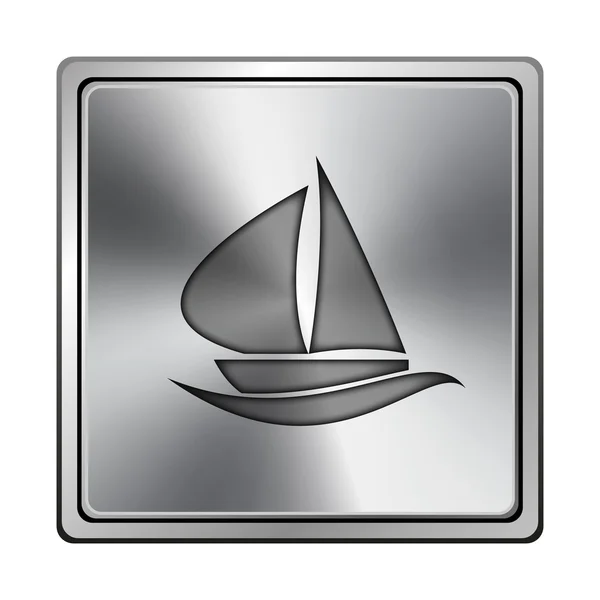 Ícone de veleiro — Fotografia de Stock