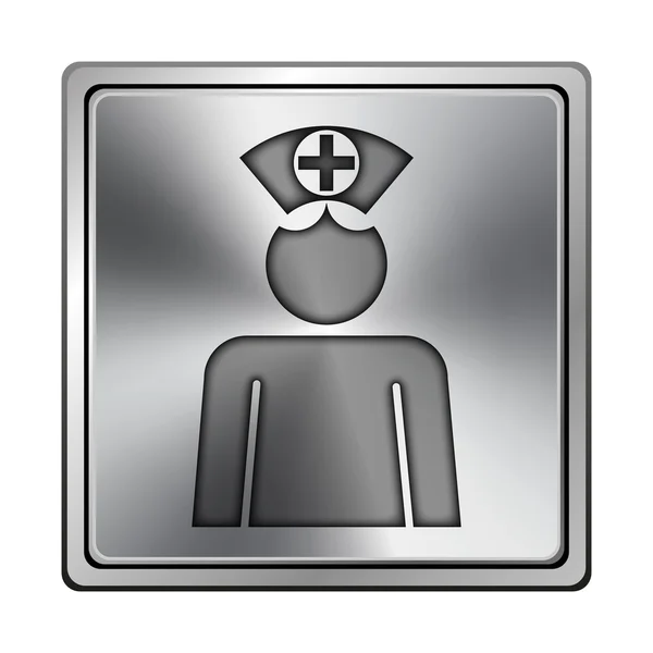 Verpleegkundige pictogram — Stockfoto